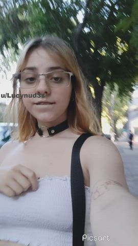 what would my daddy think about me flashing on the street? :3 : video clip