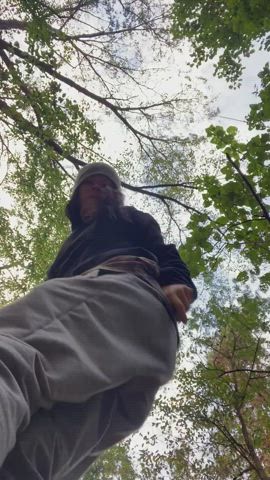 POV I want anal by the side of the trail : video clip