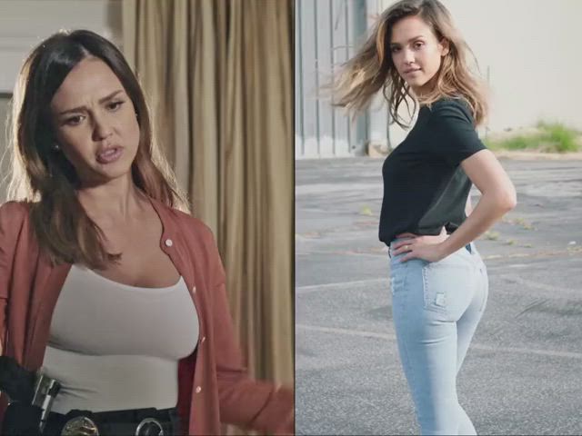 Jessica Alba, Tits or Ass : video clip