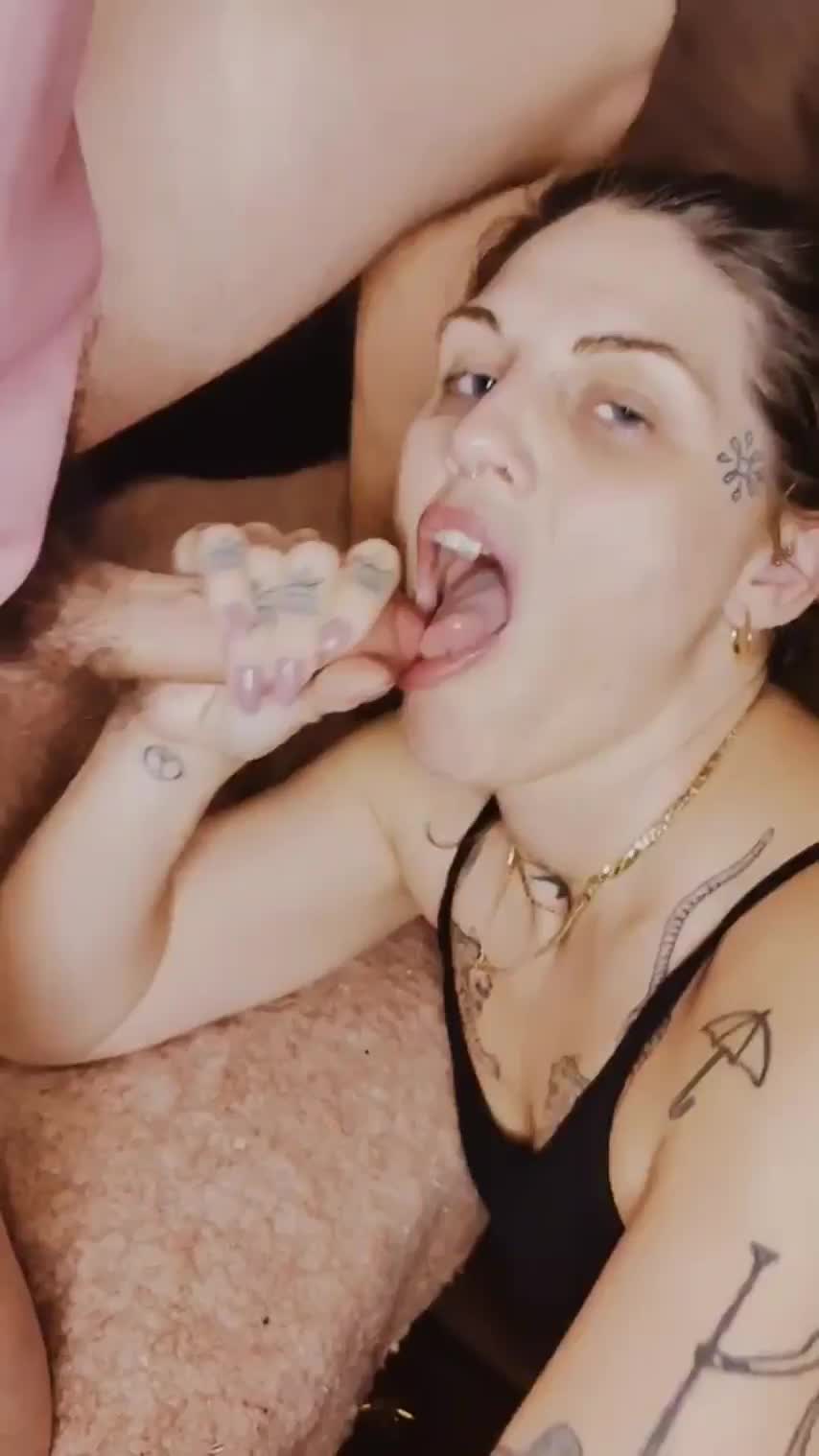 Obsesssed with cum, one load is never enough!!! : video clip
