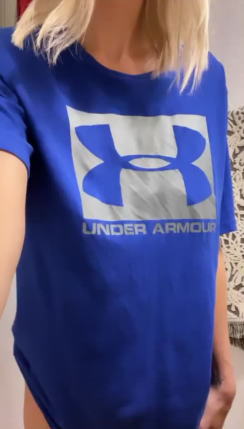 I’ll probably end up leaving with your shirt, if that’s ok 😏 : video clip