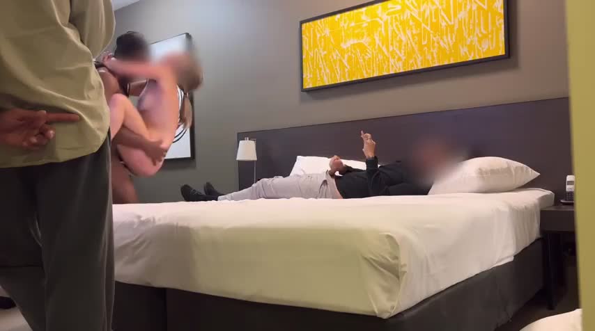 Hubby and his friend got the best view as I was absolutely railed by my fav BBC : video clip