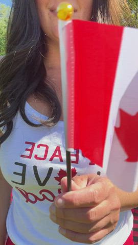 Happy Canada Day 🇨🇦!! I am so horny for tonight! Are you cuming? : video clip