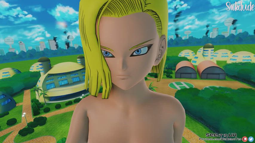 Android 18 Experience P1 (sickdudelee) [dragonball_z ] : video clip