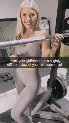 Who is this gym booty I mean beauty? : video clip
