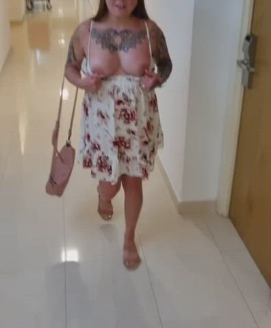 Coming back to the hotel after a great night out, can't wait to get naked [GIF] : video clip