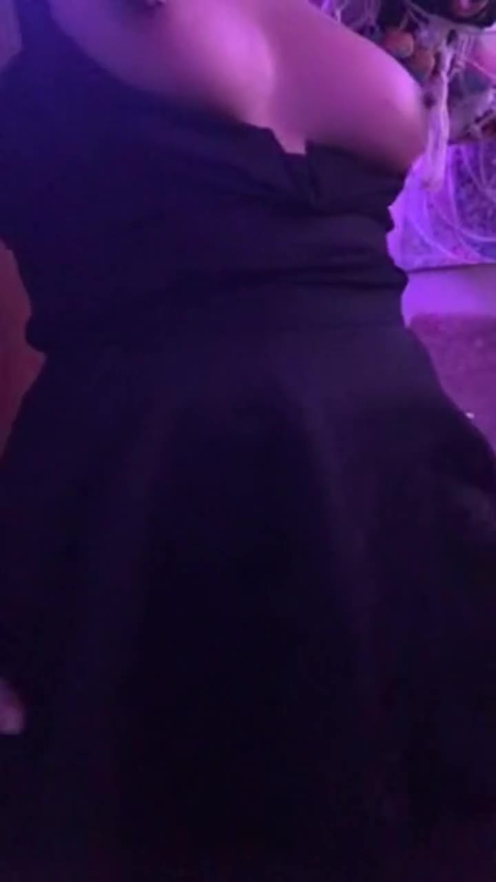 Do you think my Asian goth bod looks good with a bush?🥺🖤 : video clip