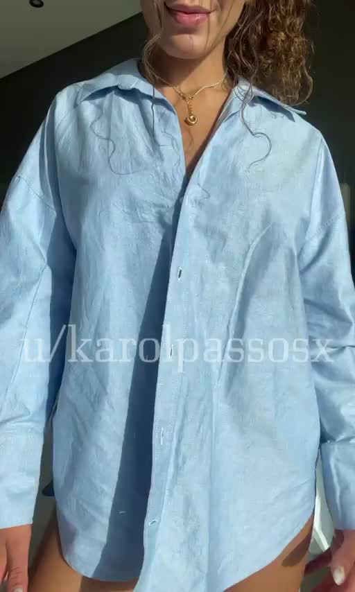 POV we hook up and I'm wearing your shirt the next morning : video clip