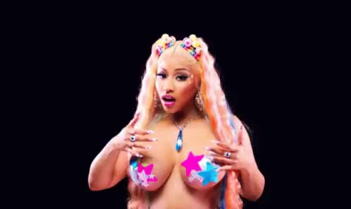 Nicki Minaj is a fat titted rope inspirer : video clip
